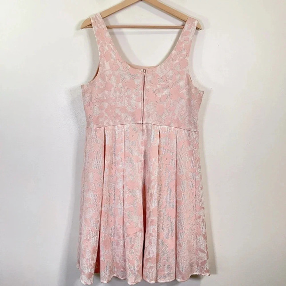 Torrid Textured  Floral Print Skater Dress - Picture 9 of 13